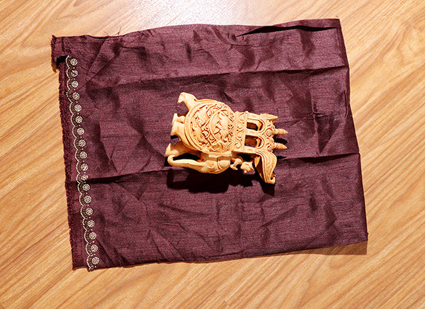 Sunset Ombre Mirror Silk Saree (NEW-209-R-209)