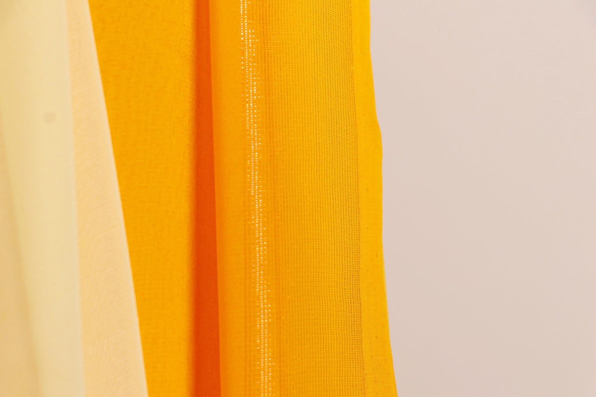 Sunshine Ombre Pure Chiffon Saree - 973