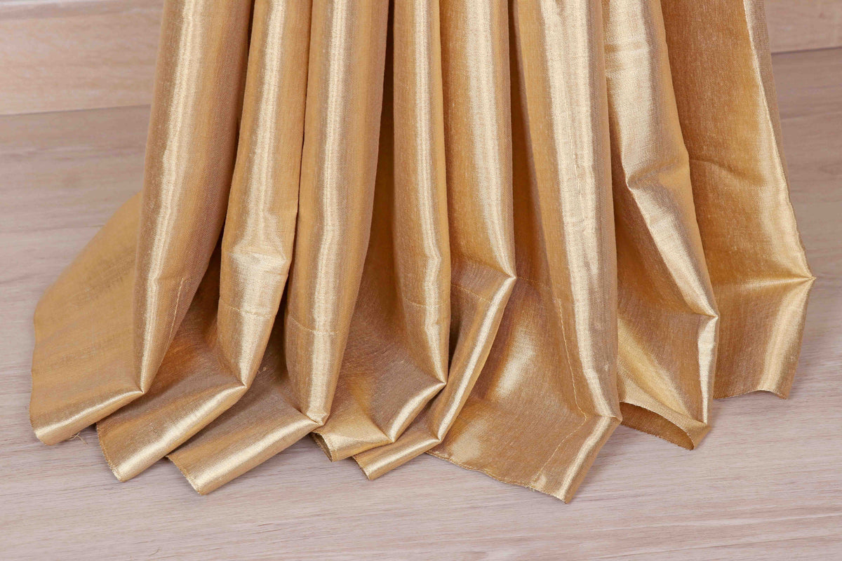 Gold Silver Tissue Silk Saree - 986