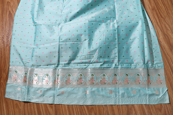 Nilpadma Baluchari Saree (New 244-R-243)