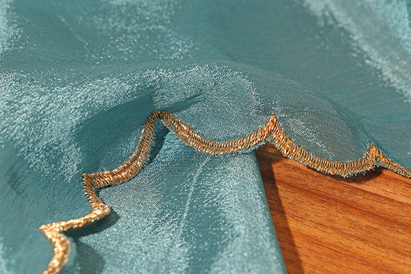 Neelmani Satin Scallop Saree (New 254-R-253)