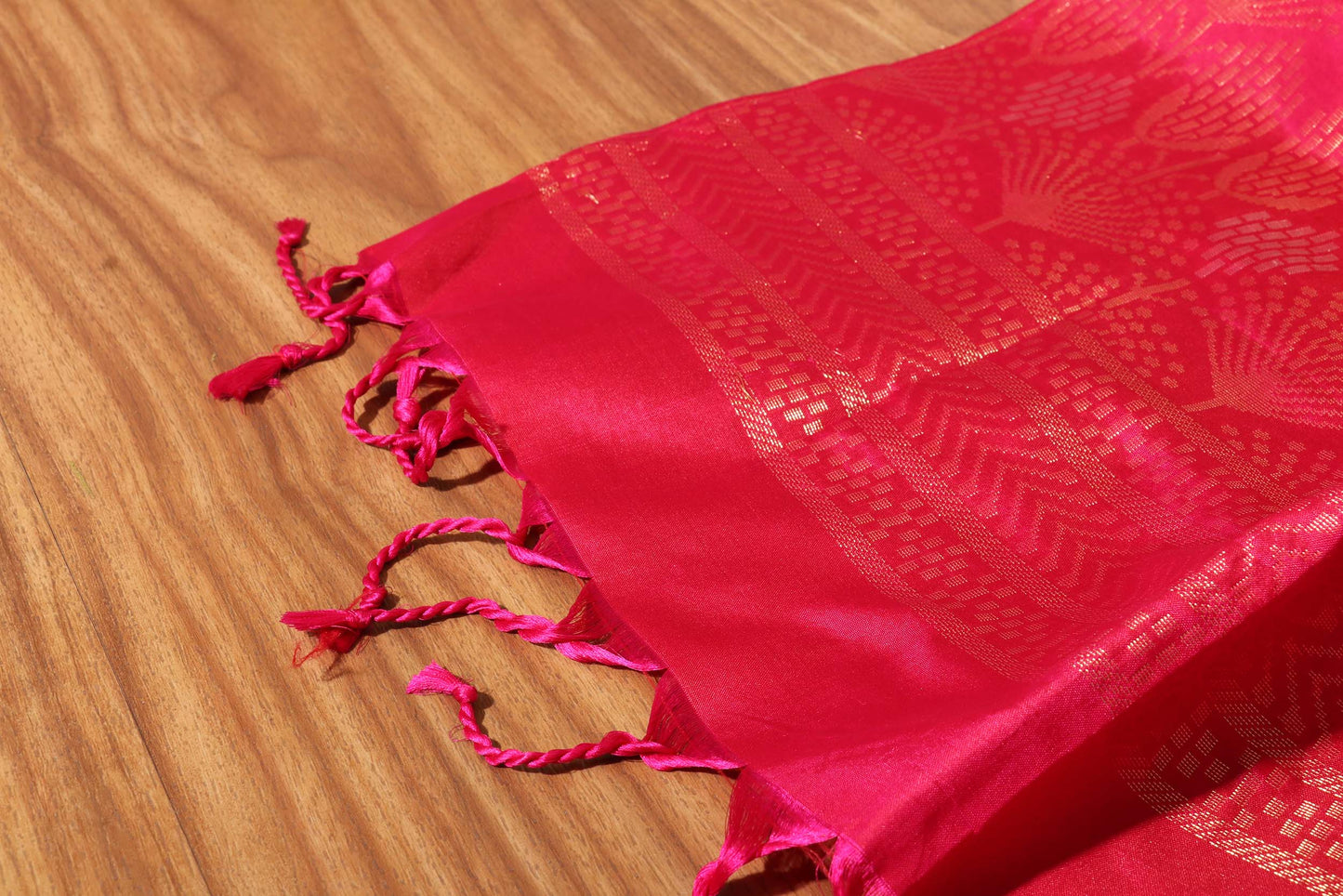 Copper Luxe – Pure Kanjivaram Silk Saree 042