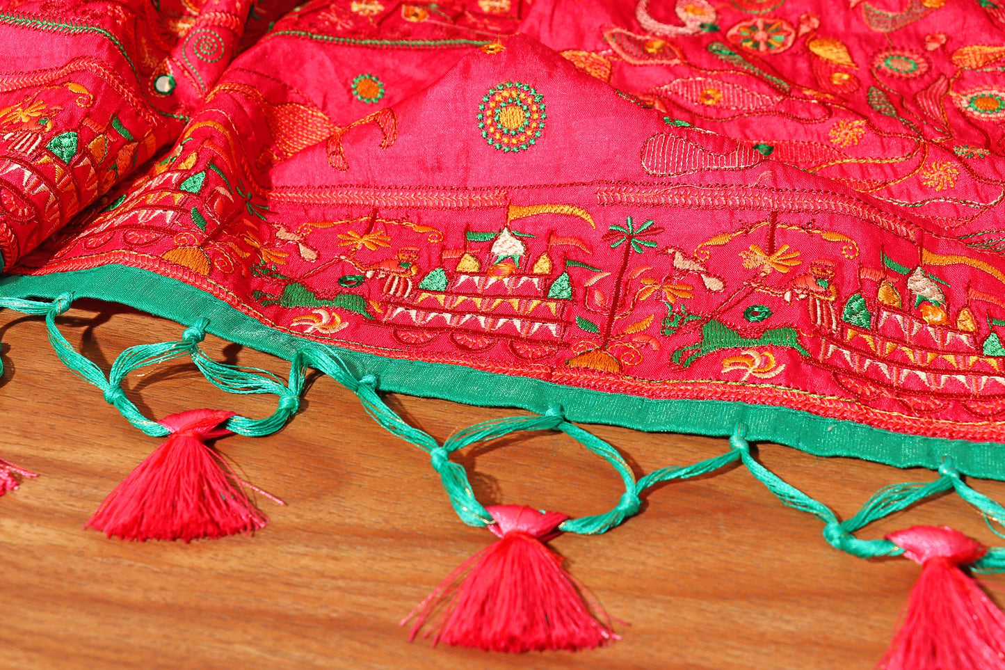 Gulab Mandala Handloom Saree 097
