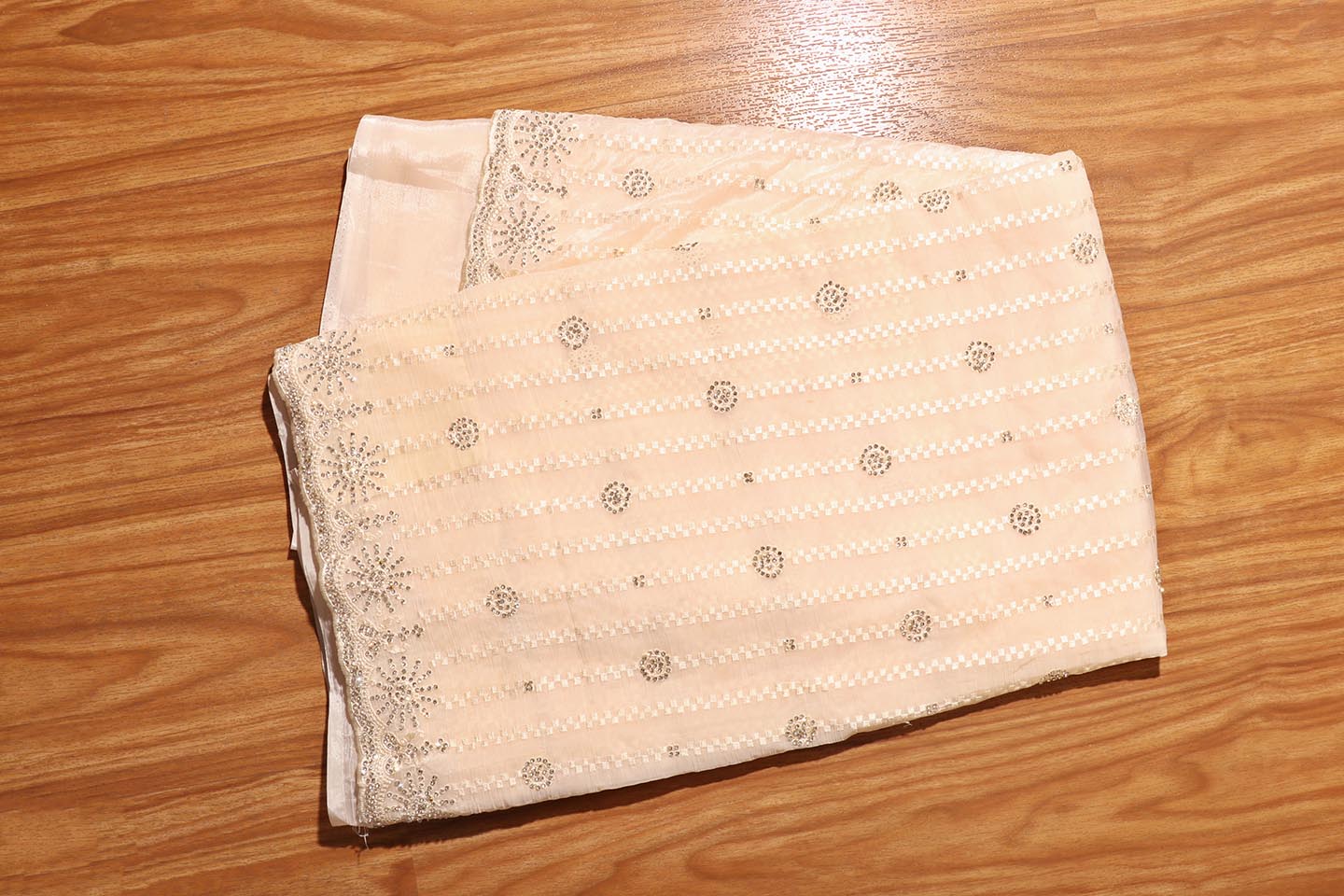 Amarya - A Marble Chiffon Saree with Swarovski Crystals 148