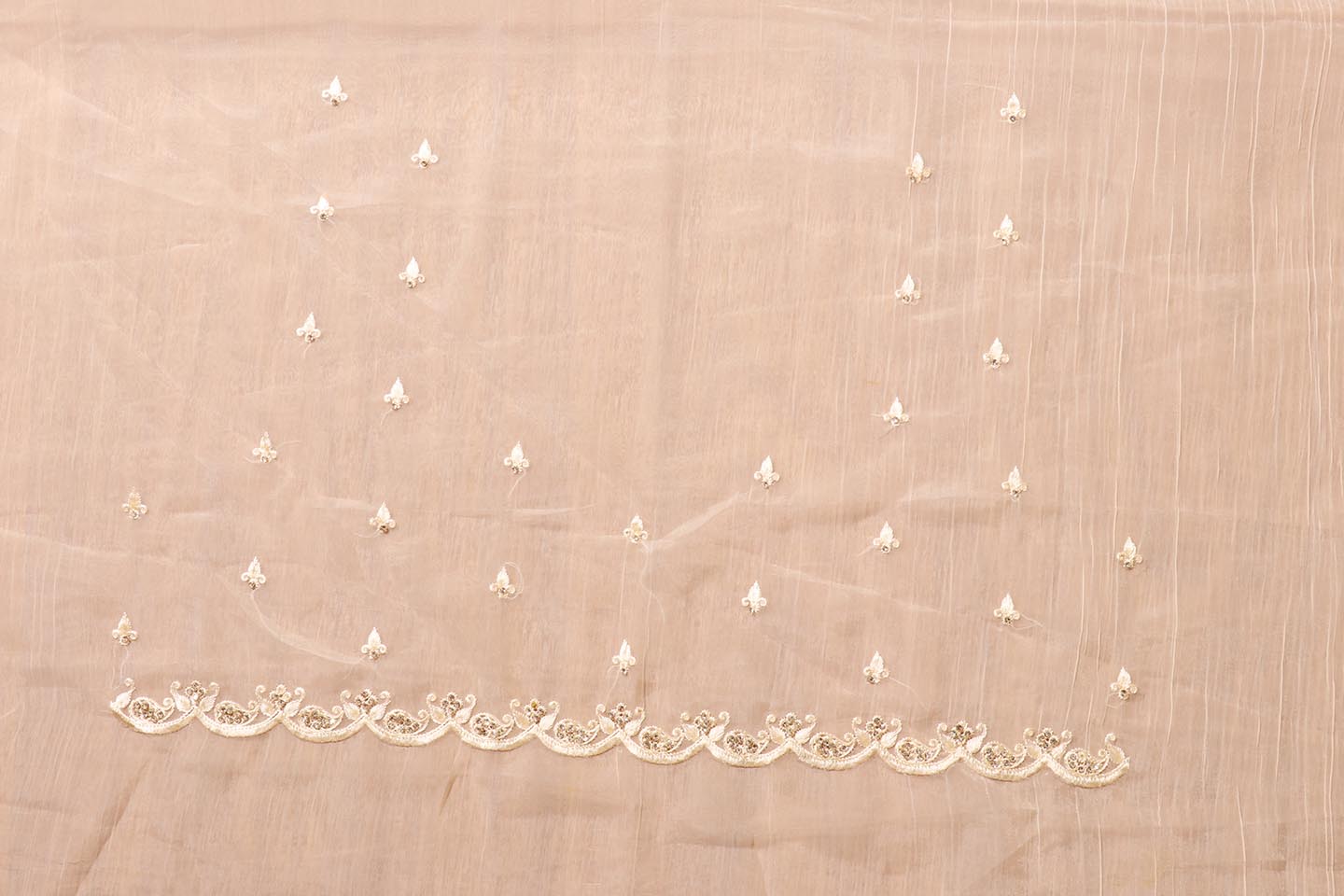Amarya - A Marble Chiffon Saree with Swarovski Crystals 148