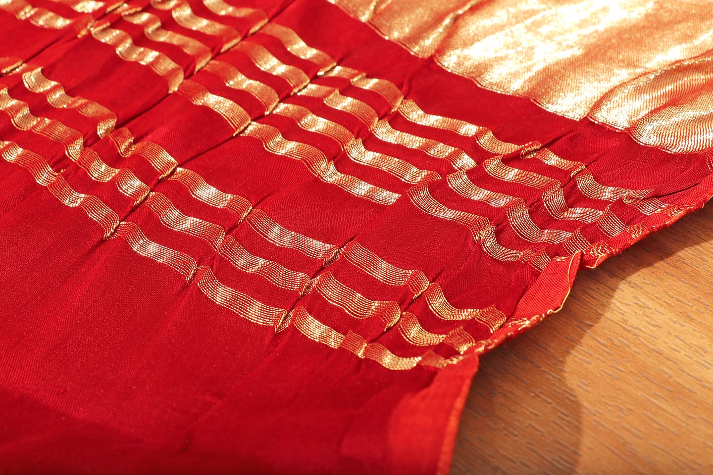 Aarunya - A Modal Silk with Ajrakh Print Saree 153