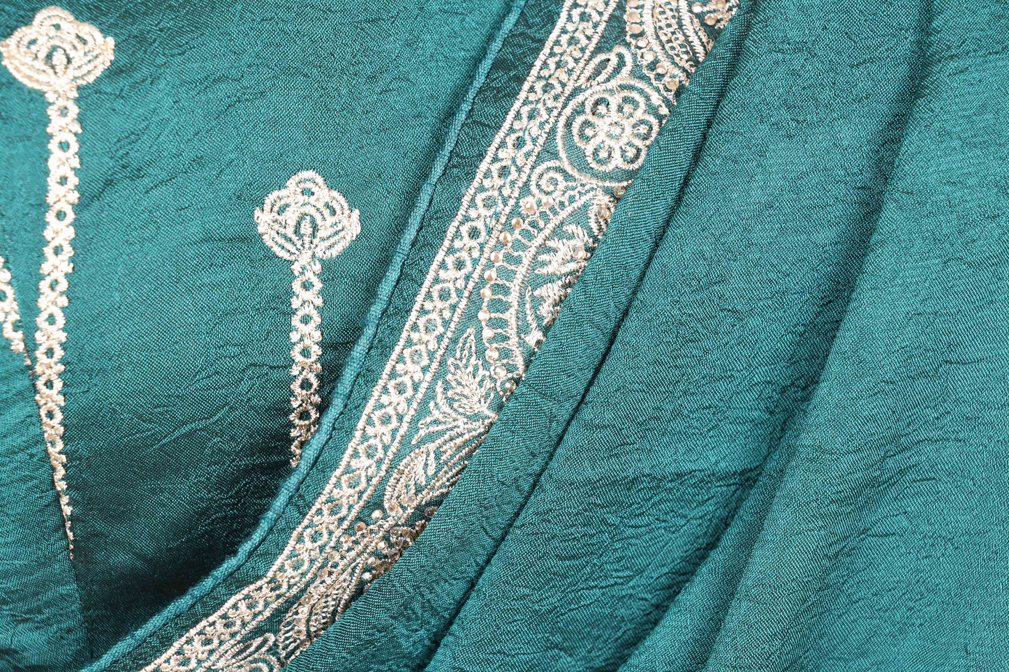 Neelambar Rajat Silk Saree