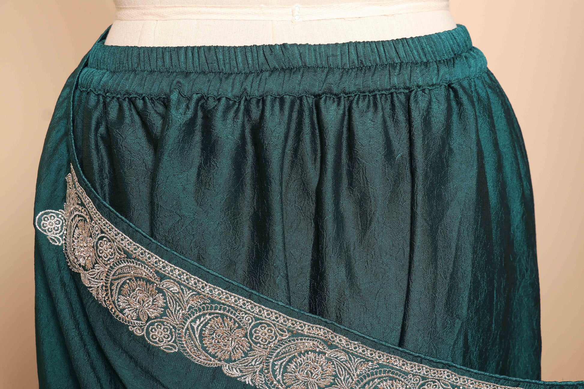 Neelambar Rajat Silk Saree