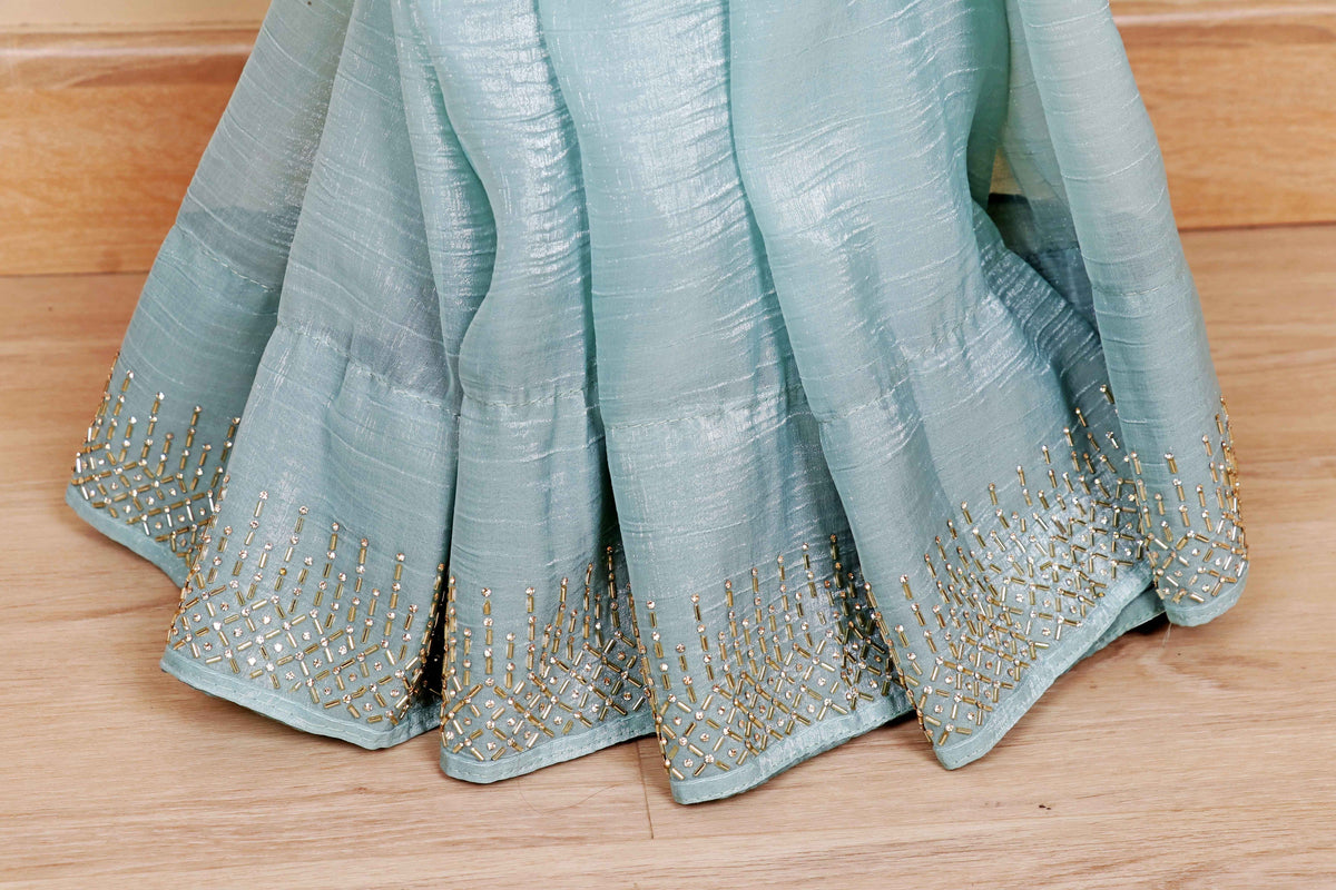 Neel Akash Rajat Saree - 902