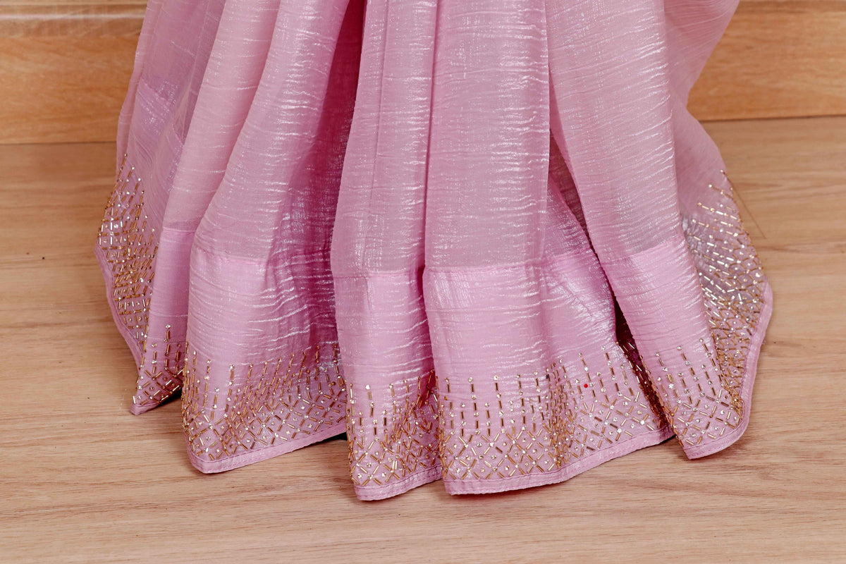 Lavanya Neel Gulaabi Saree - 905