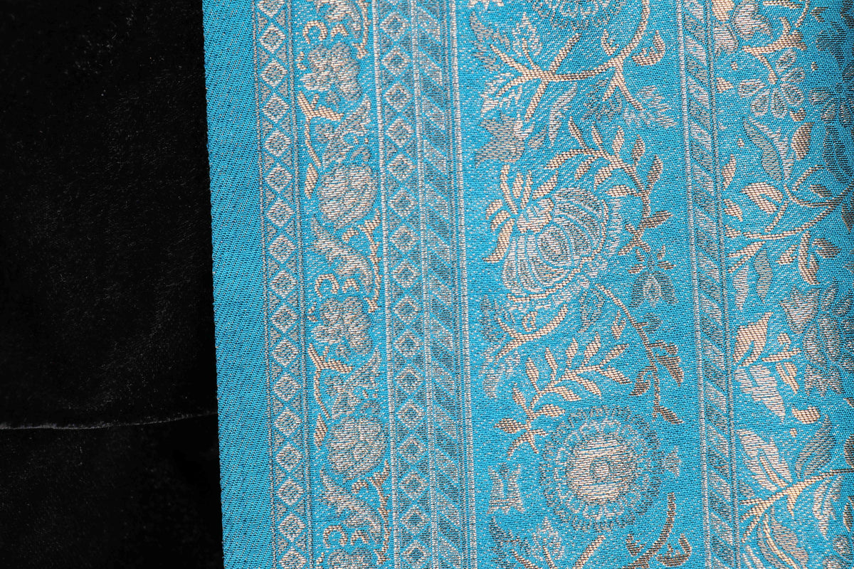 Neel Rajat Banarasi Silk Saree - 750