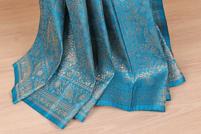 Neel Rajat Banarasi Silk Saree - 750