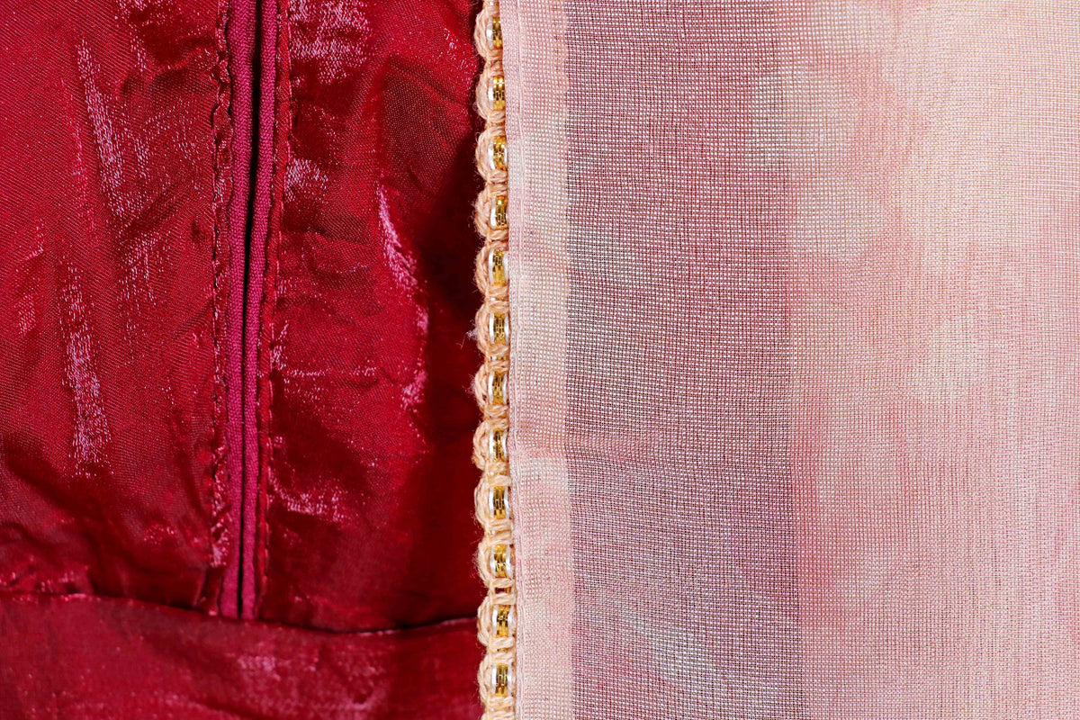 Praval Kesar Gulaab Saree - 908