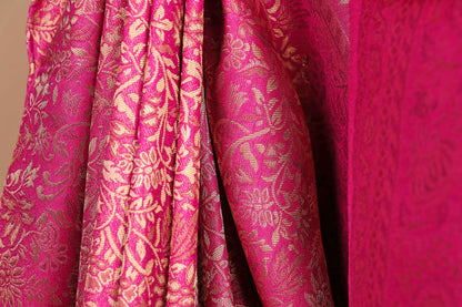 Rani Kanchan Banarasi Silk Saree - 751