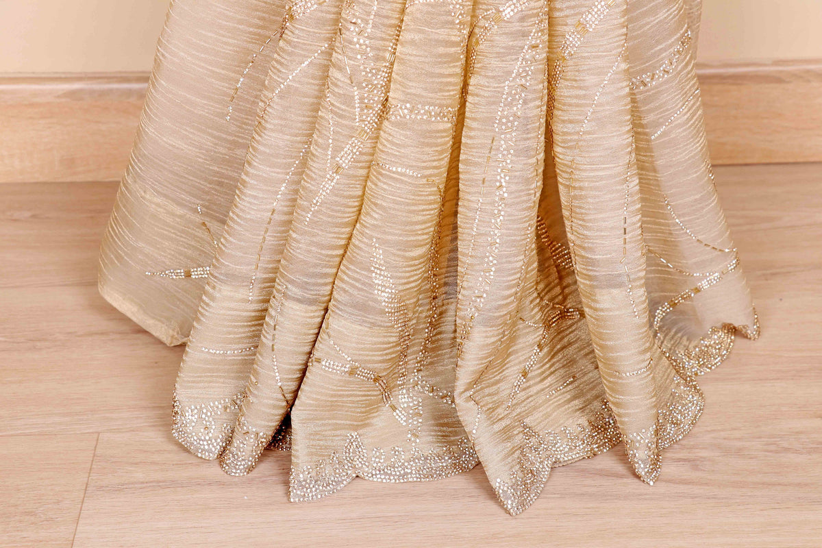 Svarna Mukaish Saree - 909