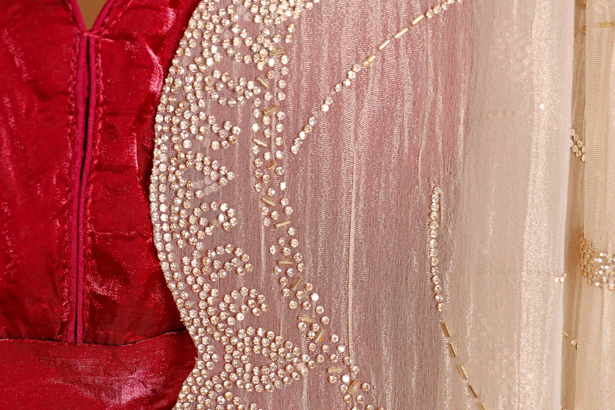 Svarna Mukaish Saree - 909