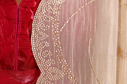 Svarna Mukaish Saree - 909