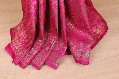 Rani Kanchan Banarasi Silk Saree - 751