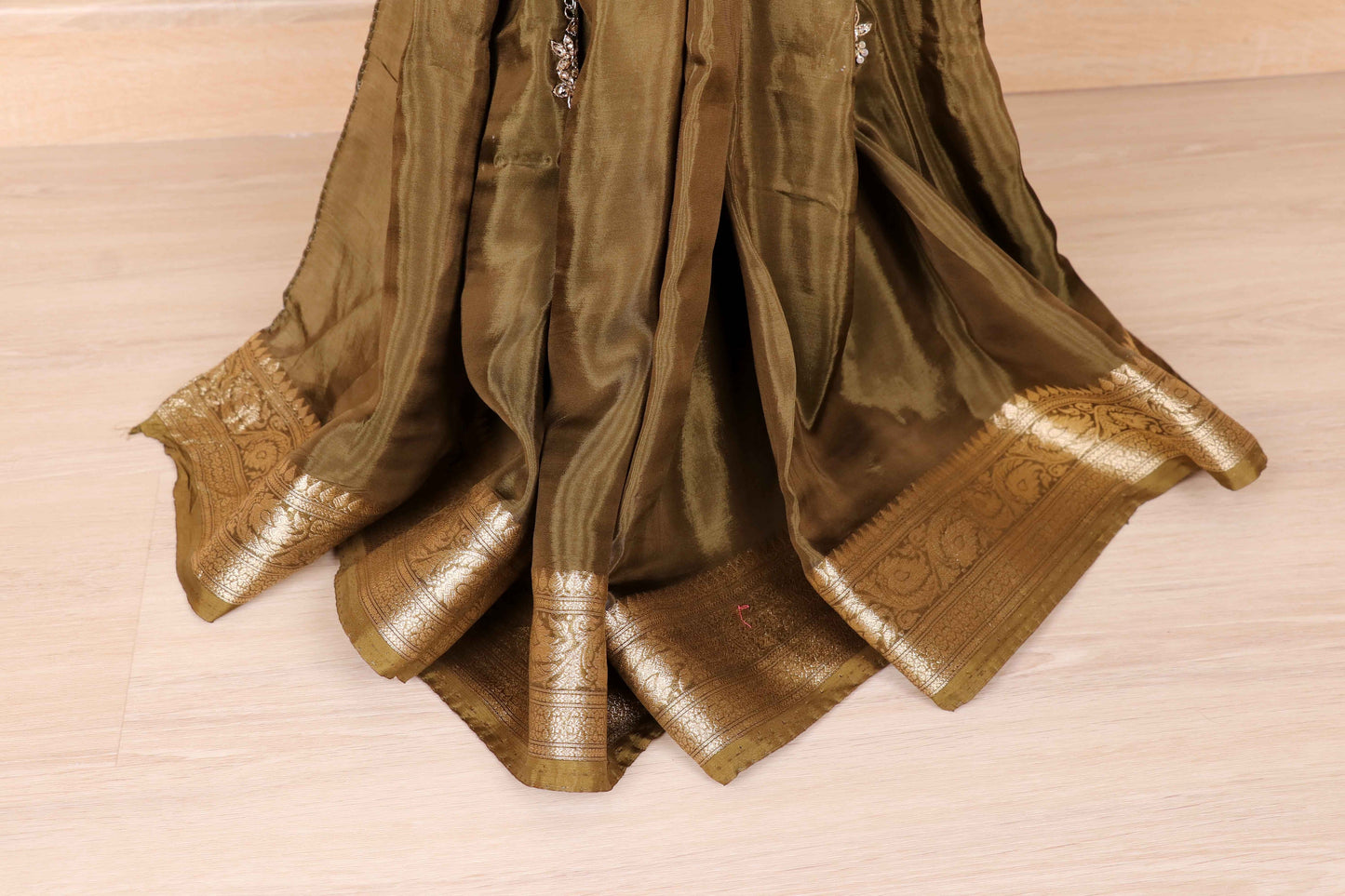 Haldi Mehendi Ombre Silk Saree - 752
