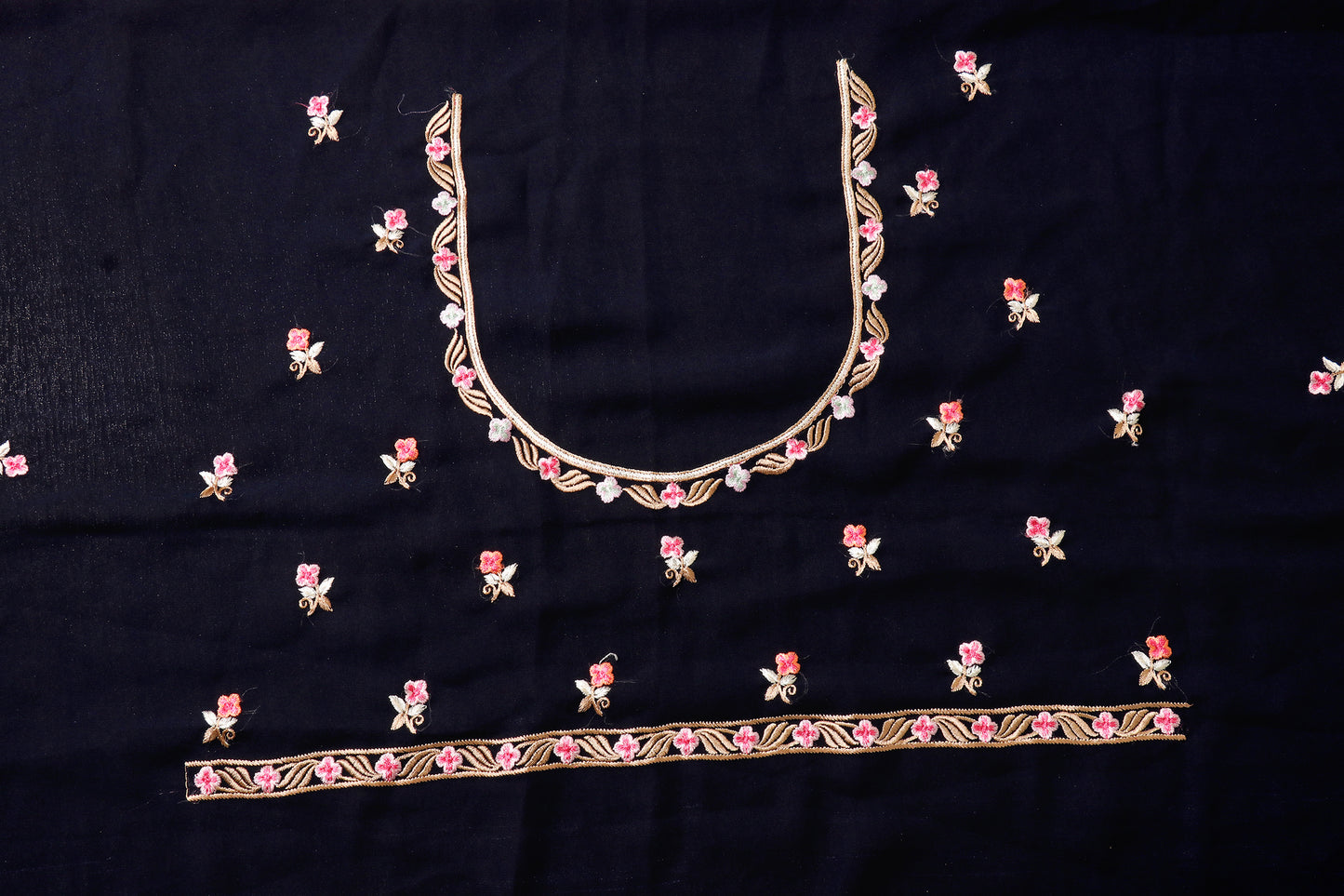 Midnight Garden Parsi Gara Saree 548