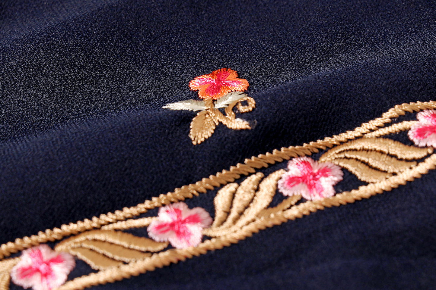 Midnight Garden Parsi Gara Saree 548