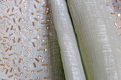 Pista Kanchan Sitara Saree - 915