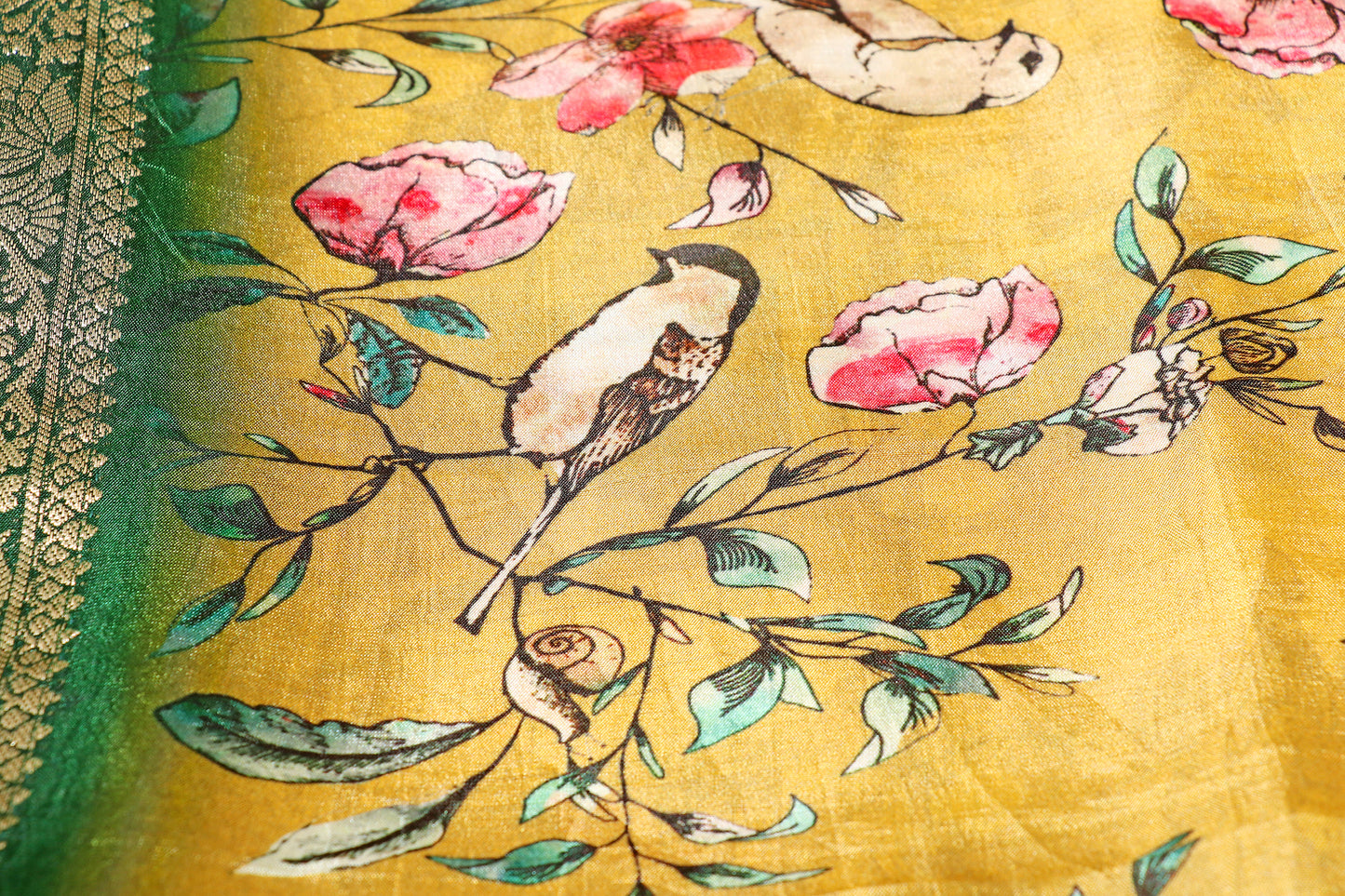 Vanamayuri Printed Kalamkari Saree 551