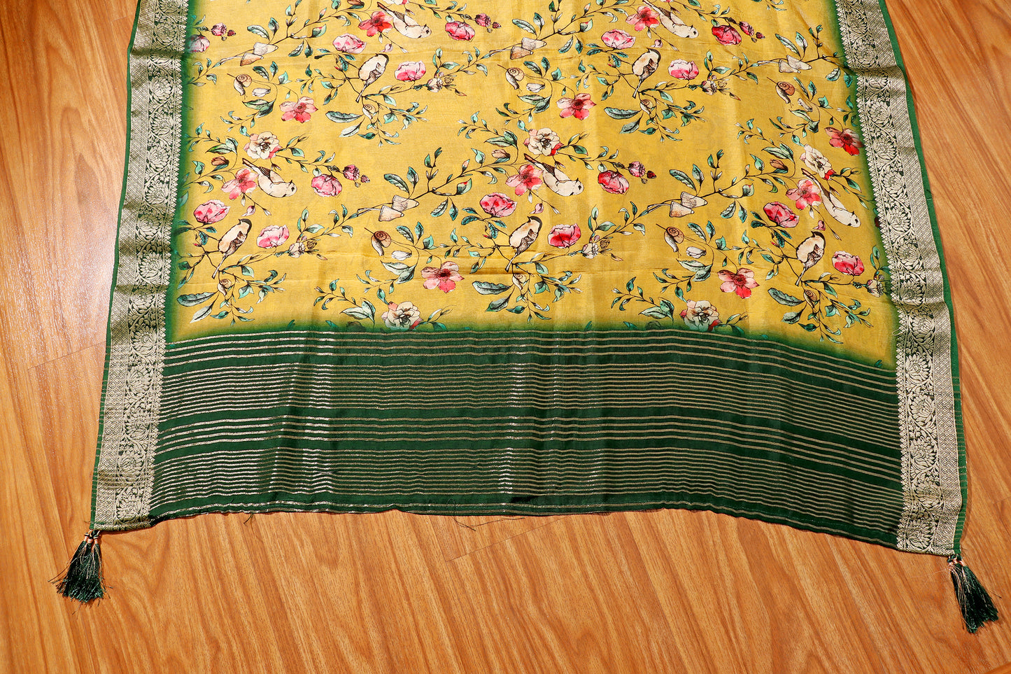 Vanamayuri Printed Kalamkari Saree 551