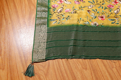 Vanamayuri Printed Kalamkari Saree 551