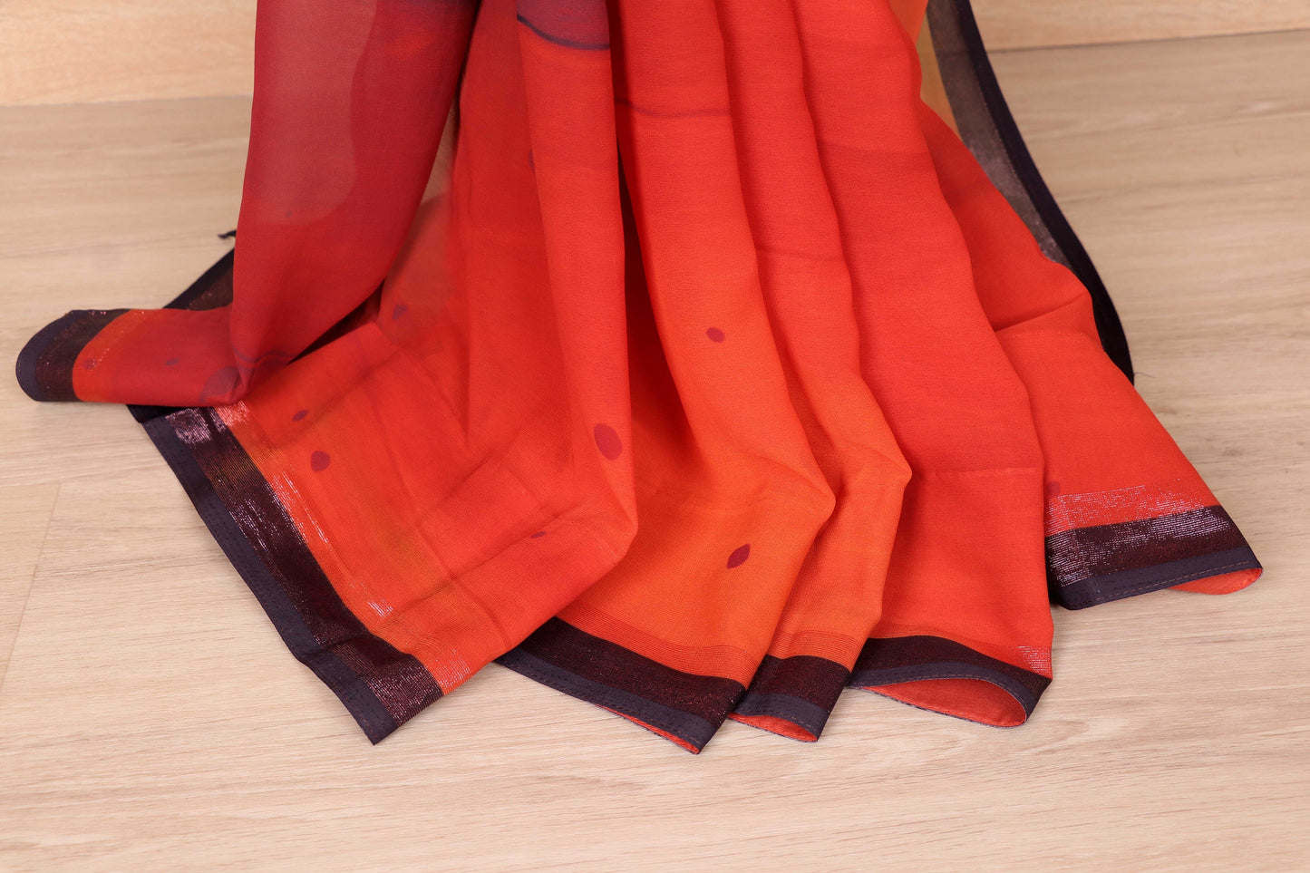 Harit Kesari Ombre Saree - 765