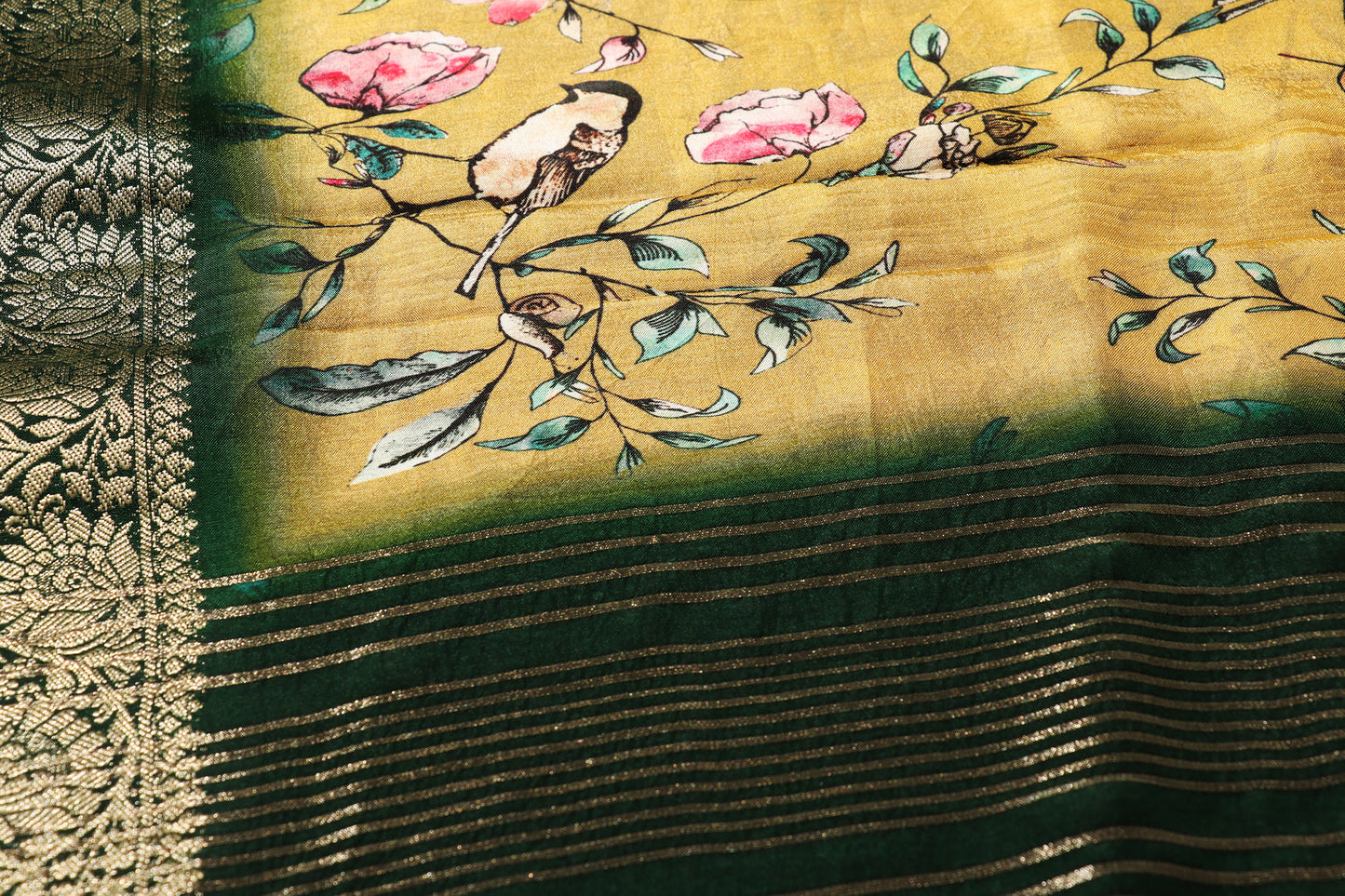 Vanamayuri Printed Kalamkari Saree 551