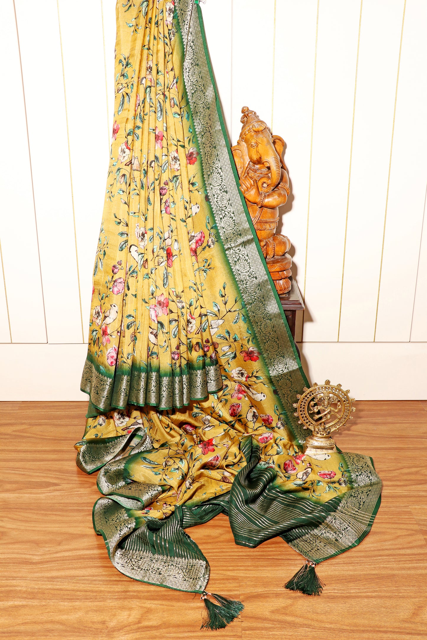 Vanamayuri Printed Kalamkari Saree 551