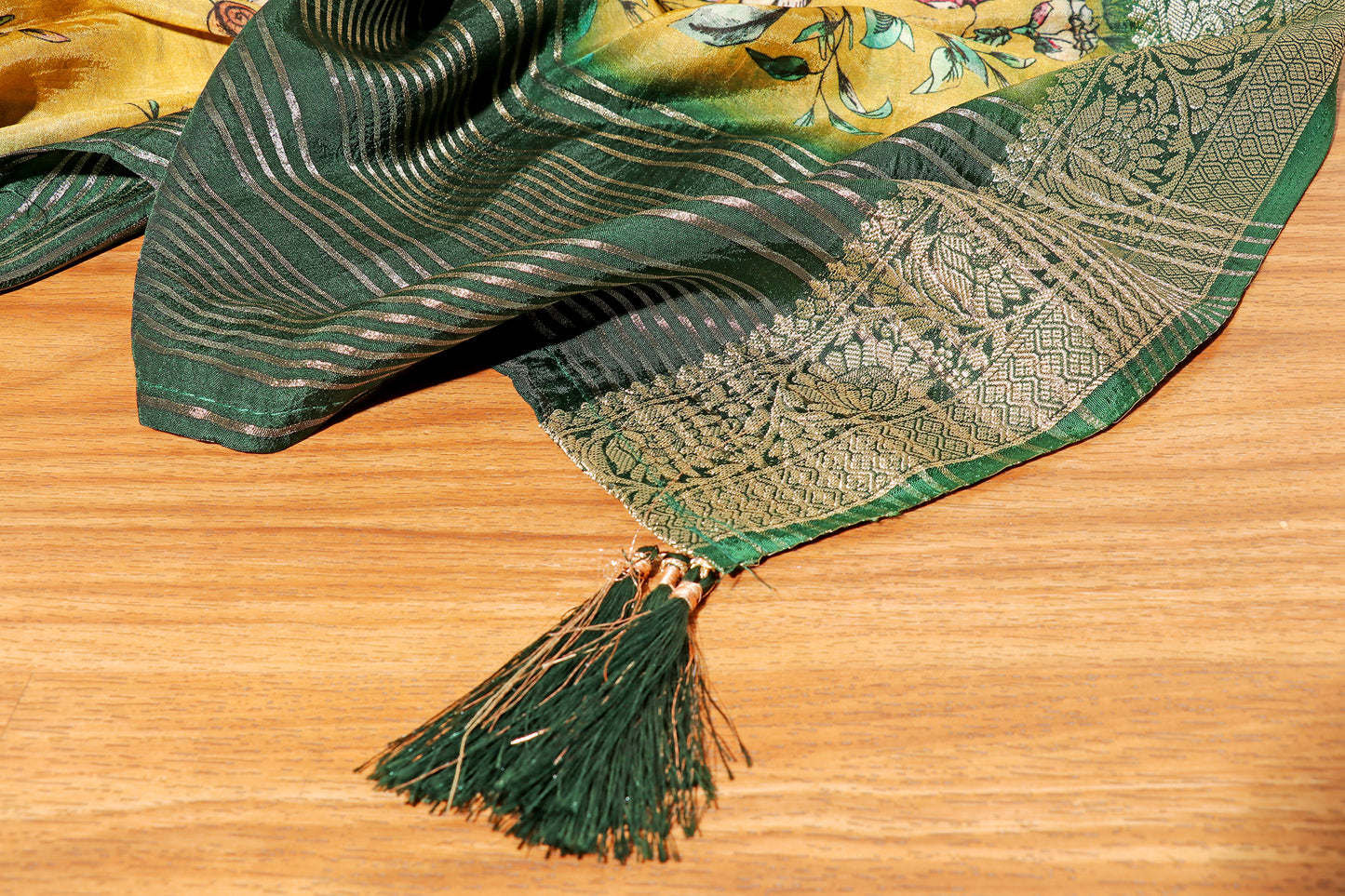 Vanamayuri Printed Kalamkari Saree 551