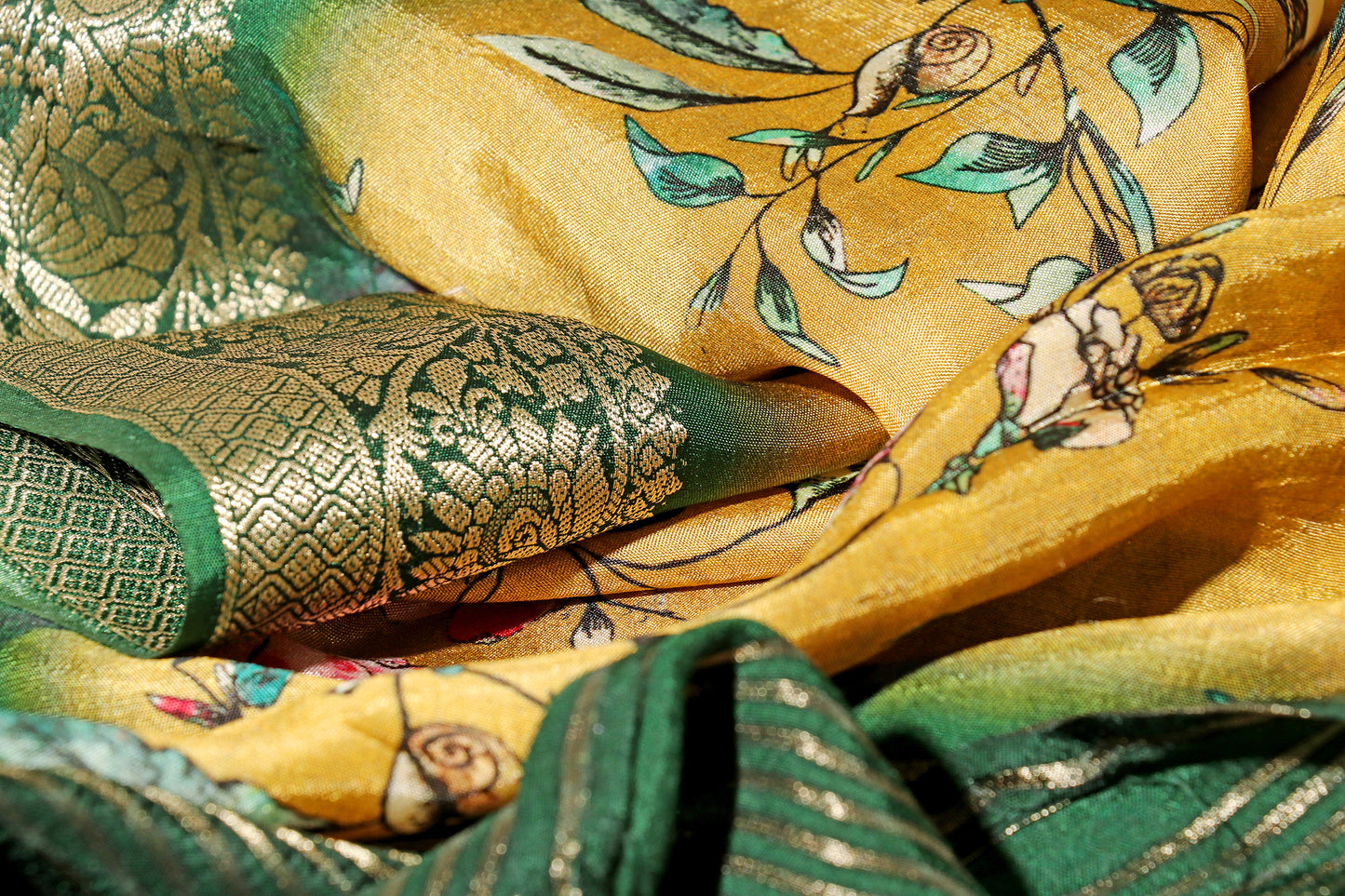 Vanamayuri Printed Kalamkari Saree 551