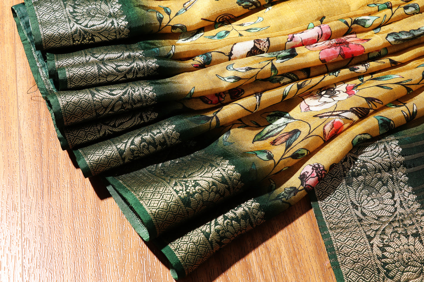 Vanamayuri Printed Kalamkari Saree 551