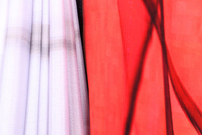 Laal Pushpa Ombre Saree - 767