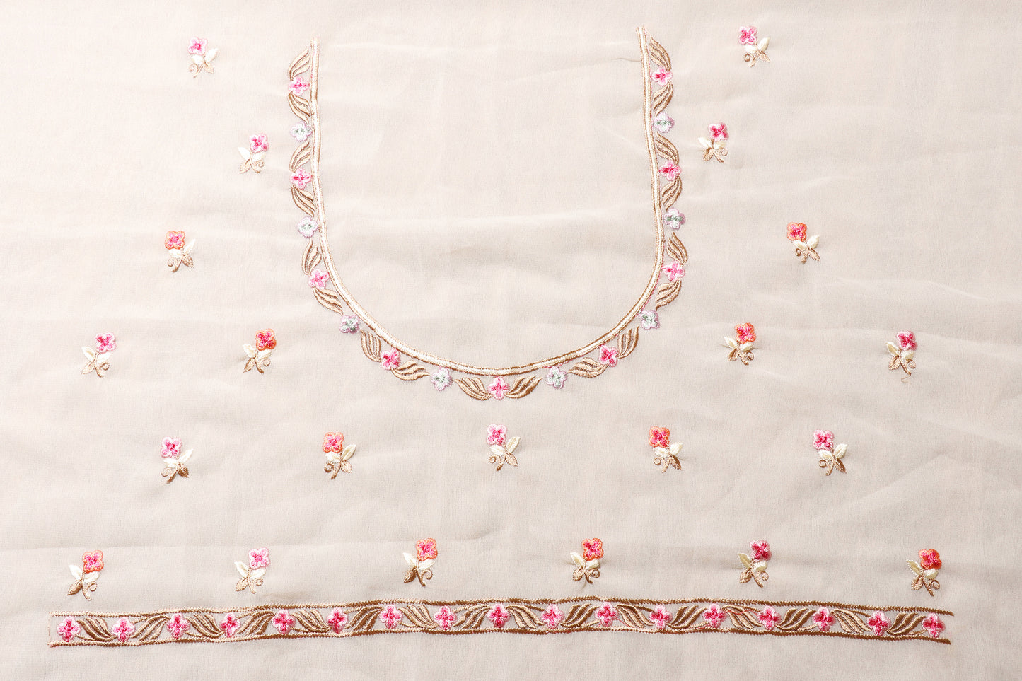 Jasmine Whisper  Parsi Gara Saree 553
