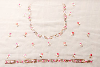 Jasmine Whisper  Parsi Gara Saree 553