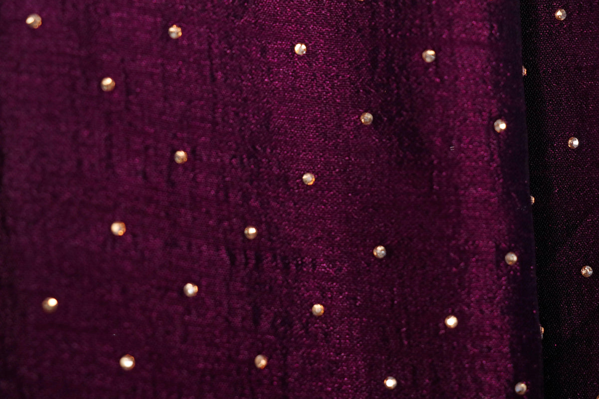 Bainganee Mukaish Kaam Saree - 930