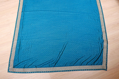 Mayur Neel Kanchan Buti Saree - 931