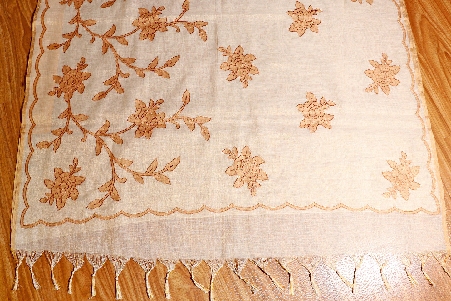 Sundarvaani Pure Linen Saree 554