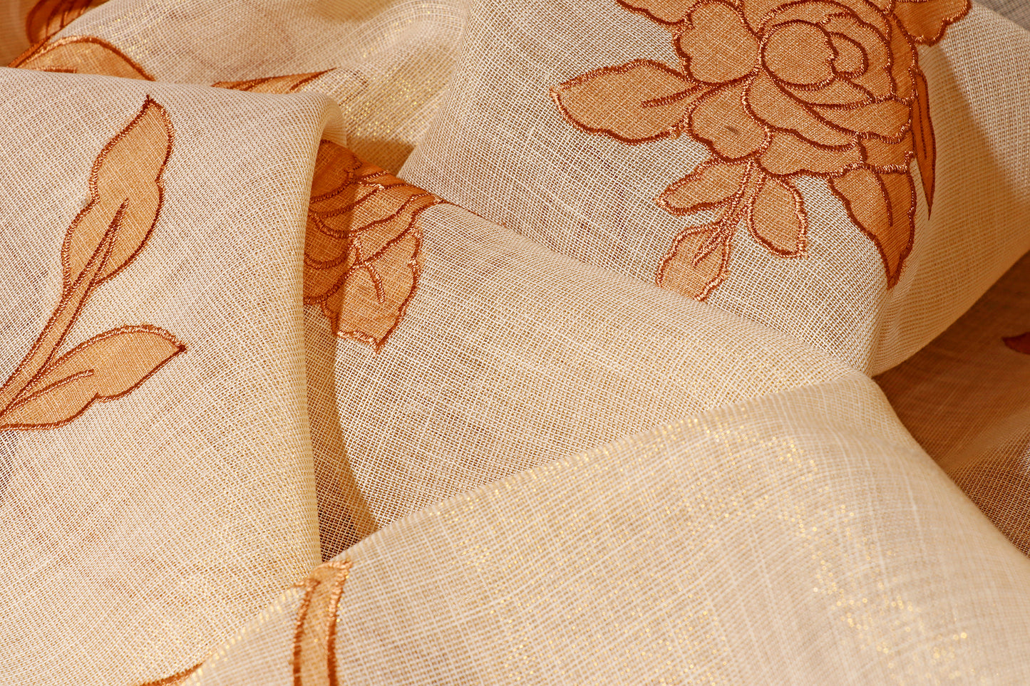 Sundarvaani Pure Linen Saree 554