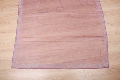 Dhuli Gulaabi Sitara Pushpa Saree - 936