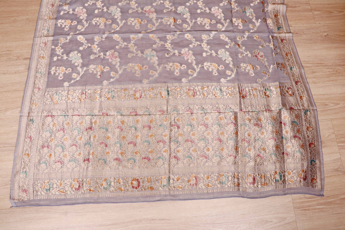 Lavanya Banarasi Pushpalata Saree - 940