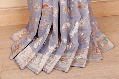 Lavanya Banarasi Pushpalata Saree - 940