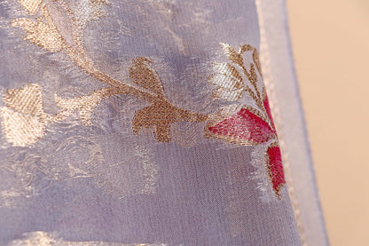 Lavanya Banarasi Pushpalata Saree - 940