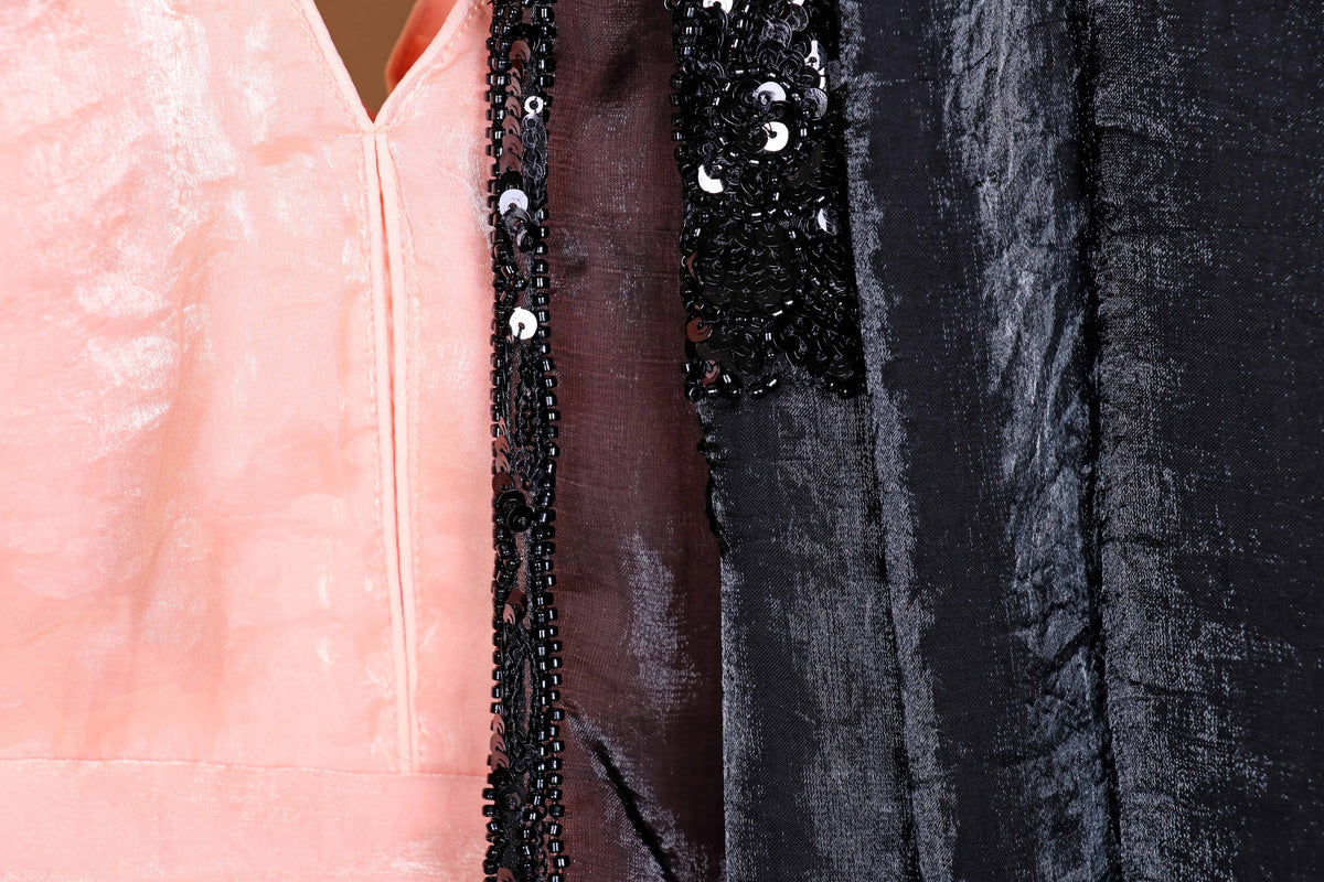 Shyam Fendi Silk Beaded Saree - 952