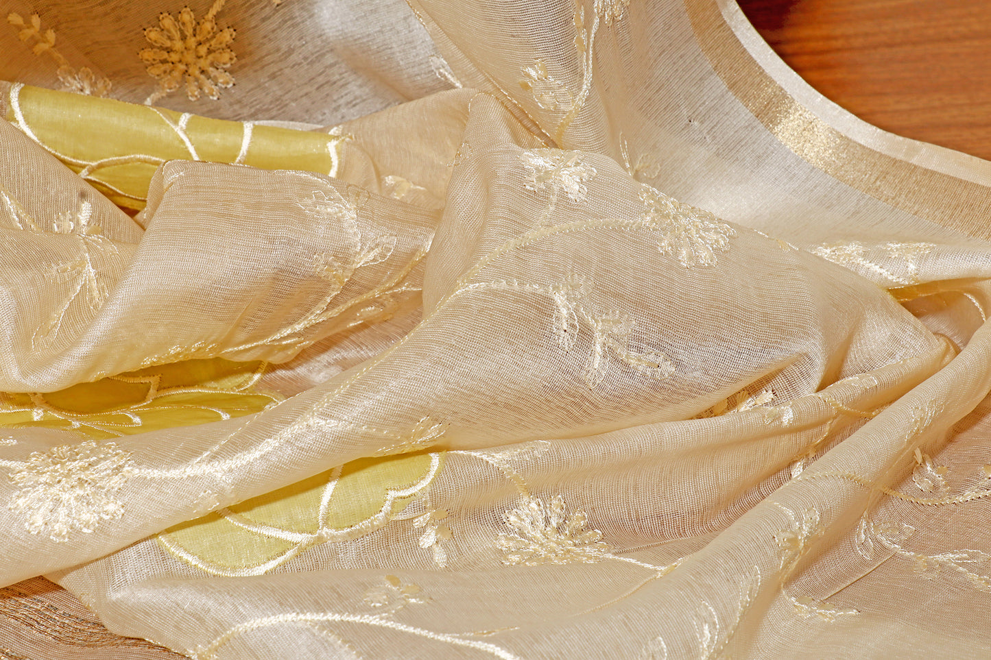 Chandni Gulab Saree 564