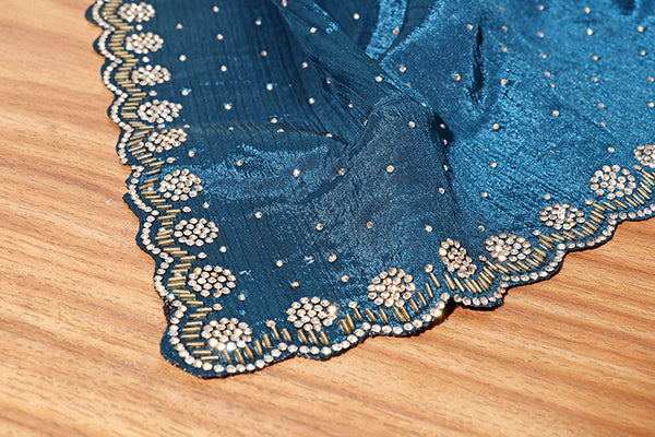 Ombre Sky Silk Saree (NEW-207-R-207)