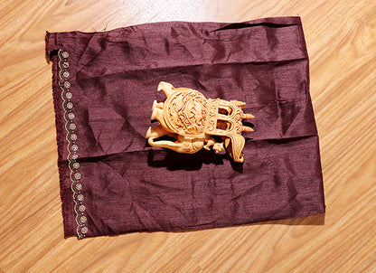 Sunset Ombre Mirror Silk Saree (NEW-209-R-209)